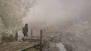 Naoe making her way to the Nagano Pass