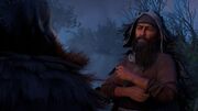Halewyn tests "light spirit" with his riddles
