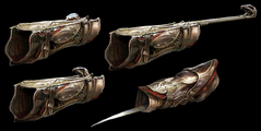 Concept art of the Hookblade.