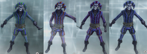 Harlequin's colors in Multiplayer