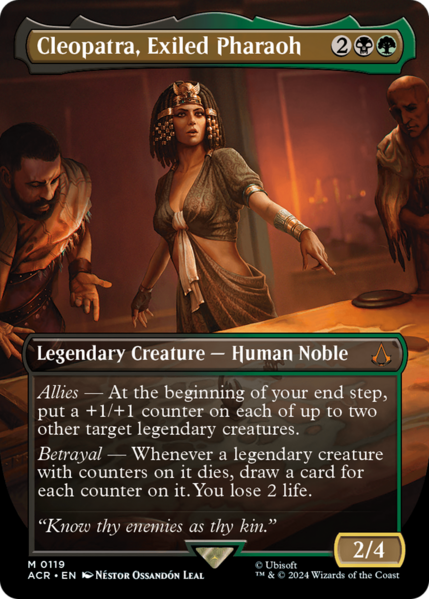 File:MTG ACR - 119 Cleopatra, Exiled Pharaoh.png