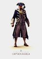 Promotional art of the Captain of the Aquila outfit
