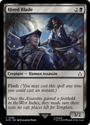 MTG ACR - 299 Hired Blade.png