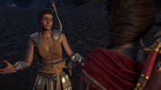 Thyia greeing Kassandra