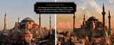 Comparison of Constantinople from real life to in-game.