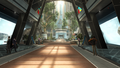 A lobby at Abstergo Entertainment
