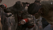Achilles informing Connor about the help