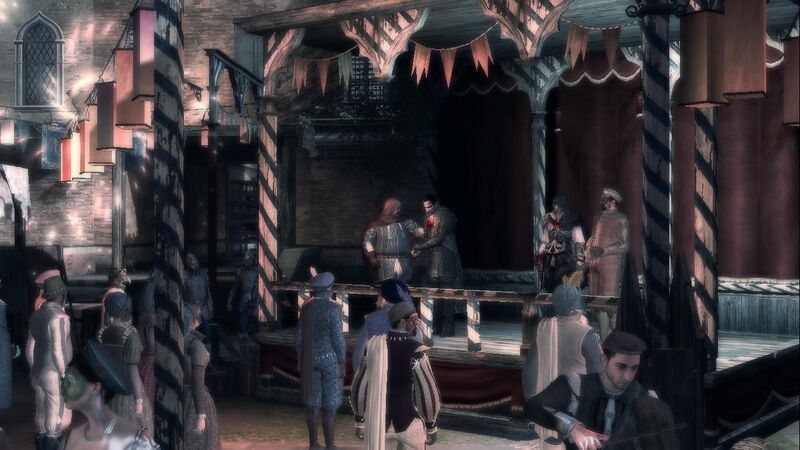 File:Dante Moro and Ezio at the rewarding the golden mask.jpg