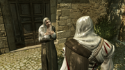 The wife requesting Ezio's help