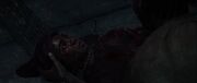 Yasuke checking on his deceased mother
