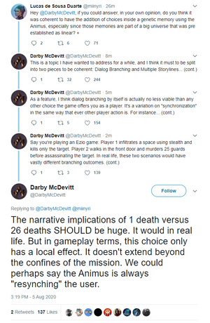 Darby McDevitt on Animus objectives and synchronization.png