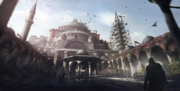 Concept art of the Hagia Sophia