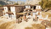 The collector's home in Gortyn