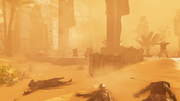 The Reavers attacking Letopolis under cover of sandstorm