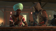 Bastienne and Adéwalé in La Dame en Rose