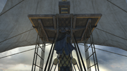 Haytham scaling the ship's mast