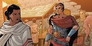 Aya meeting Mark Antony