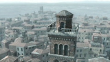 Ezio on top of the Frari.