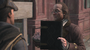 Benjamin meeting Haytham.
