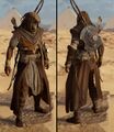 Bayek in Desert Cobra outfit