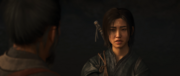 Naoe voicing her unhappiness at trying to follow everyone's instructions