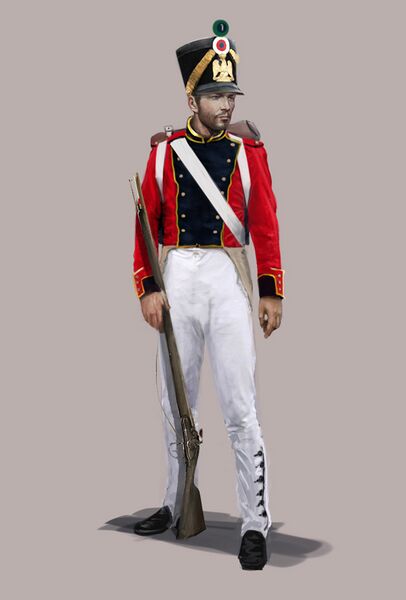 File:Redcoat infantry concept by Sergey Kalinen.jpg
