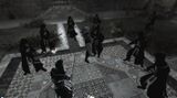 Altaïr fighting with Al Mualim's duplicates.