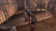 Ezio stealing the antidote