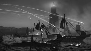 DTAE Alexandria ship attack sketch.png