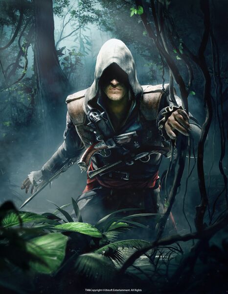 File:AC4BF Edward Kenway in Jungle.jpg