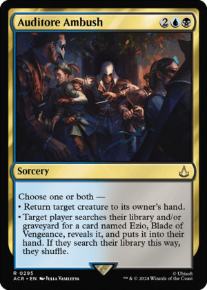MTG ACR - 295 Auditore Ambush.png