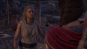 Gelon talking with Kassandra