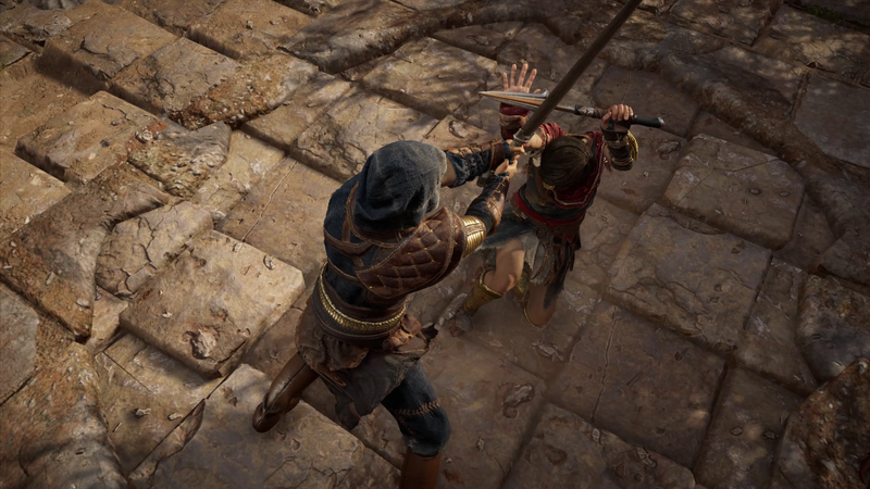 File:ACOD Shadow of a Legend - Kassandra Attacked.png