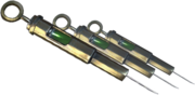 Hallucinogenic darts used by Jacob and Evie Frye