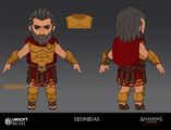 Concept model of Leonidas in Rebellion