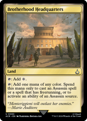 MTG ACR - 080 Brotherhood Headquarters.png