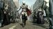 Ezio in public with his Hidden Blades.