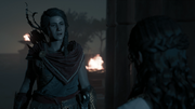 Kassandra reporting Phoibe's death