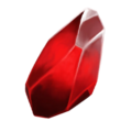 A polished ruby