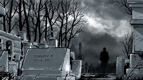 Daniel's grave.