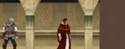 Gaspar Martínez telling Ezio about the burning