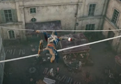 Arno Dorian performing a leap to swing move