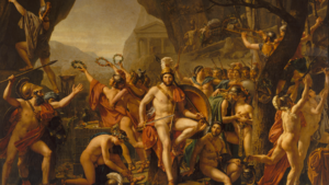 DTAG - Painting of Leonidas at Thermopylai.png