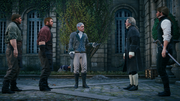 François keeping Arno from being arrested