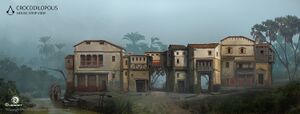 ACO Krokodilopolis Architecture Concept Art 1 - Martin Deschambault.jpg