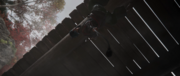 Nagato preparing to swing his kusarigama