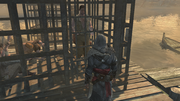 The civilian requesting Ezio's help