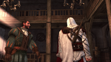 Ezio and Bartolomeo inside the renovated barracks.