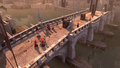 The Ponte Sant'Angelo spanning the Tiber