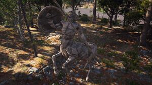 ACOD Centaur and Spear Statue.jpg